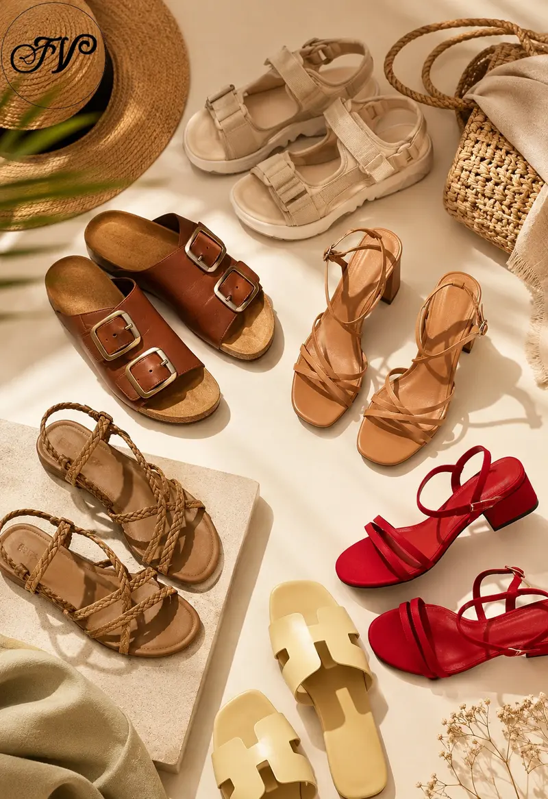 Women's sandals 2026: flat, heeled and sports